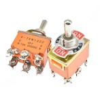 Тумблер E-TEN 1322-6-3 ON-OFF-ON